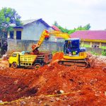 pengerukan tanah basement masjid